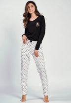 3231 - polly - pigiama donna in 100% cotone