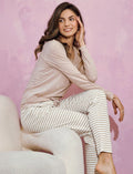 3246 - gina - pigiama donna in cotone elasticizzato