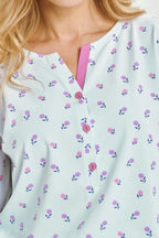 3446 - yolanda - pigiama donna lungo – eleganza e comfort