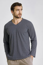 3481 - luca - pigiama uomo in cotone – comfort e stile