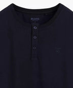 Nmp-401 - blu - pigiama estivo da uomo in cotone effetto