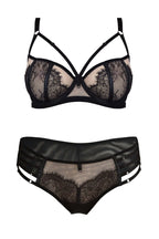 Reggiseno balconcino soft - delice - nero