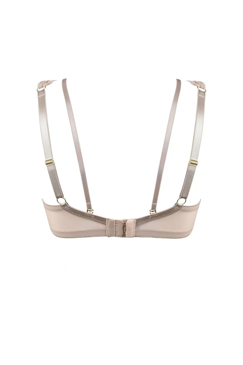 Reggiseno bralette in pizzo - jasmin - cappuccino
