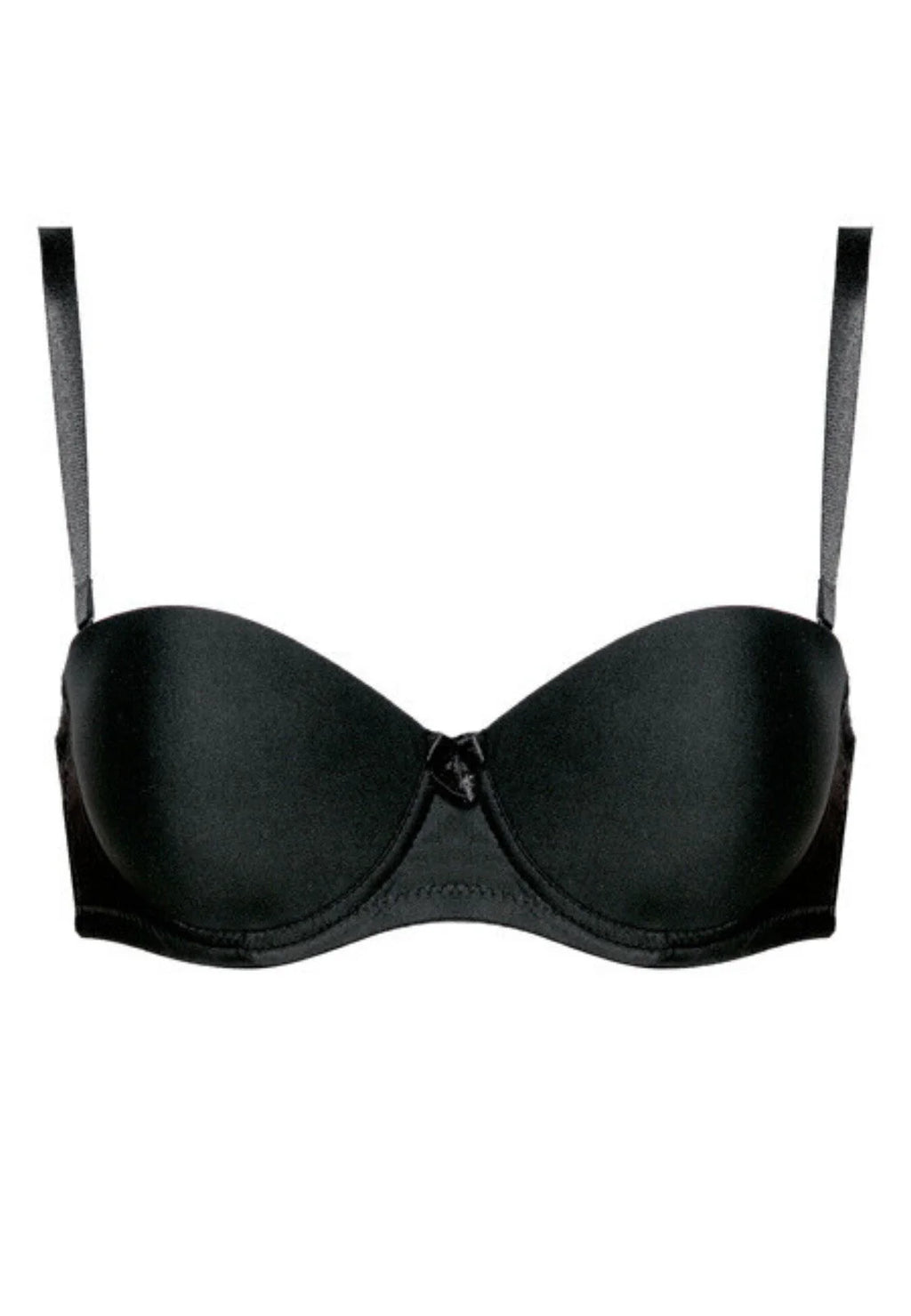 Reggiseno a fascia push up - ewa - nero