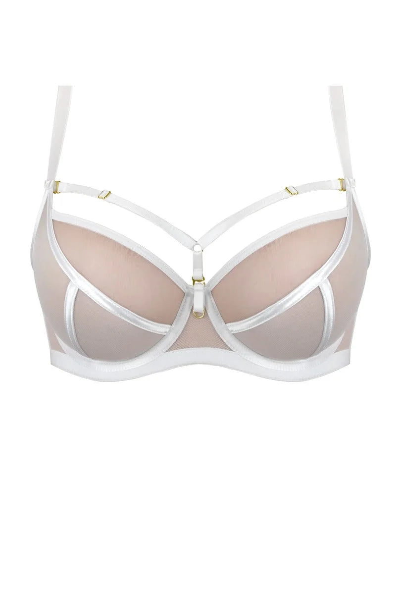 Reggiseno non imbottito coppe in doppio tulle - naked 19064