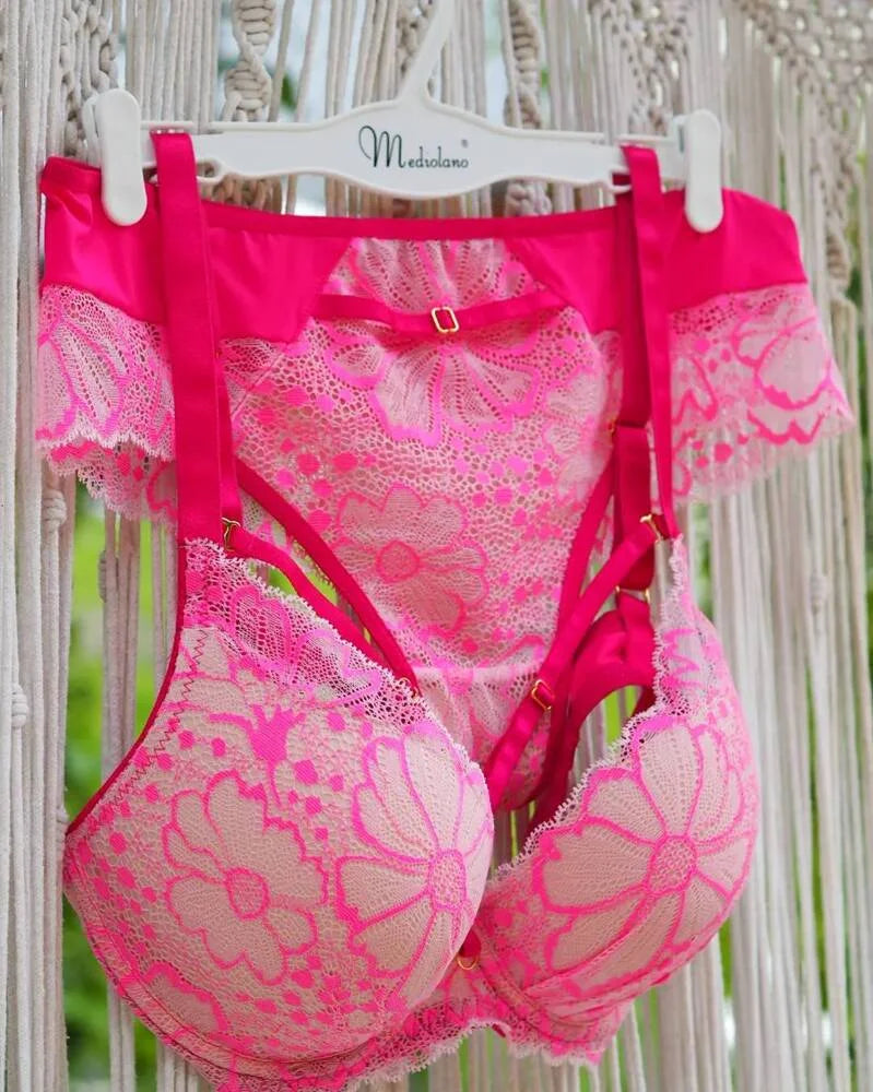 Reggiseno push up - julia - magenta
