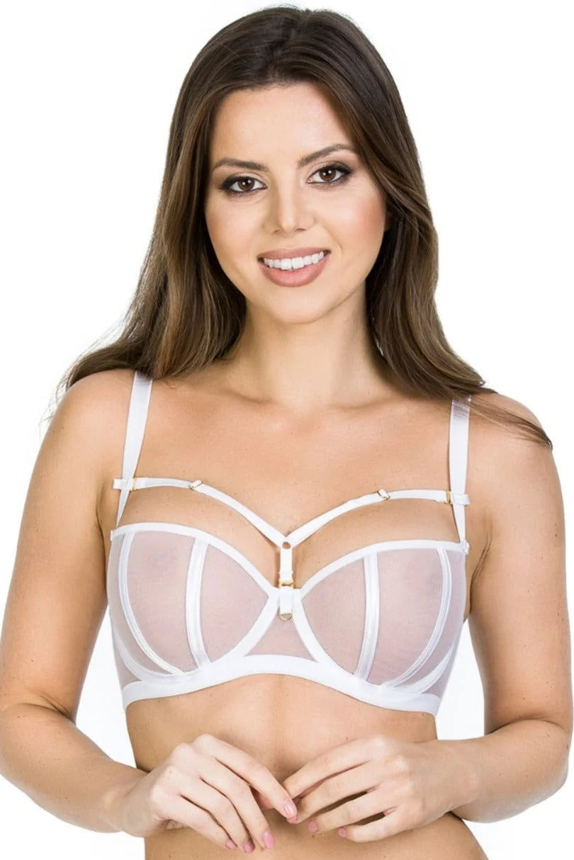 Reggiseno soft a balconcino con ferretto - naked 19120