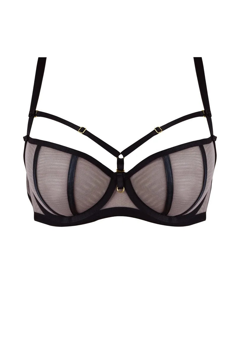 Reggiseno soft a balconcino con ferretto - naked 19120