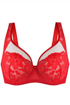Reggiseno soft con ferretto - jasmin plunge - rosso