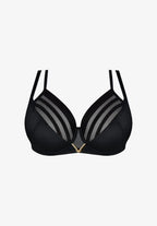 Yoko - k810 - nero - reggiseno soft con ferretto