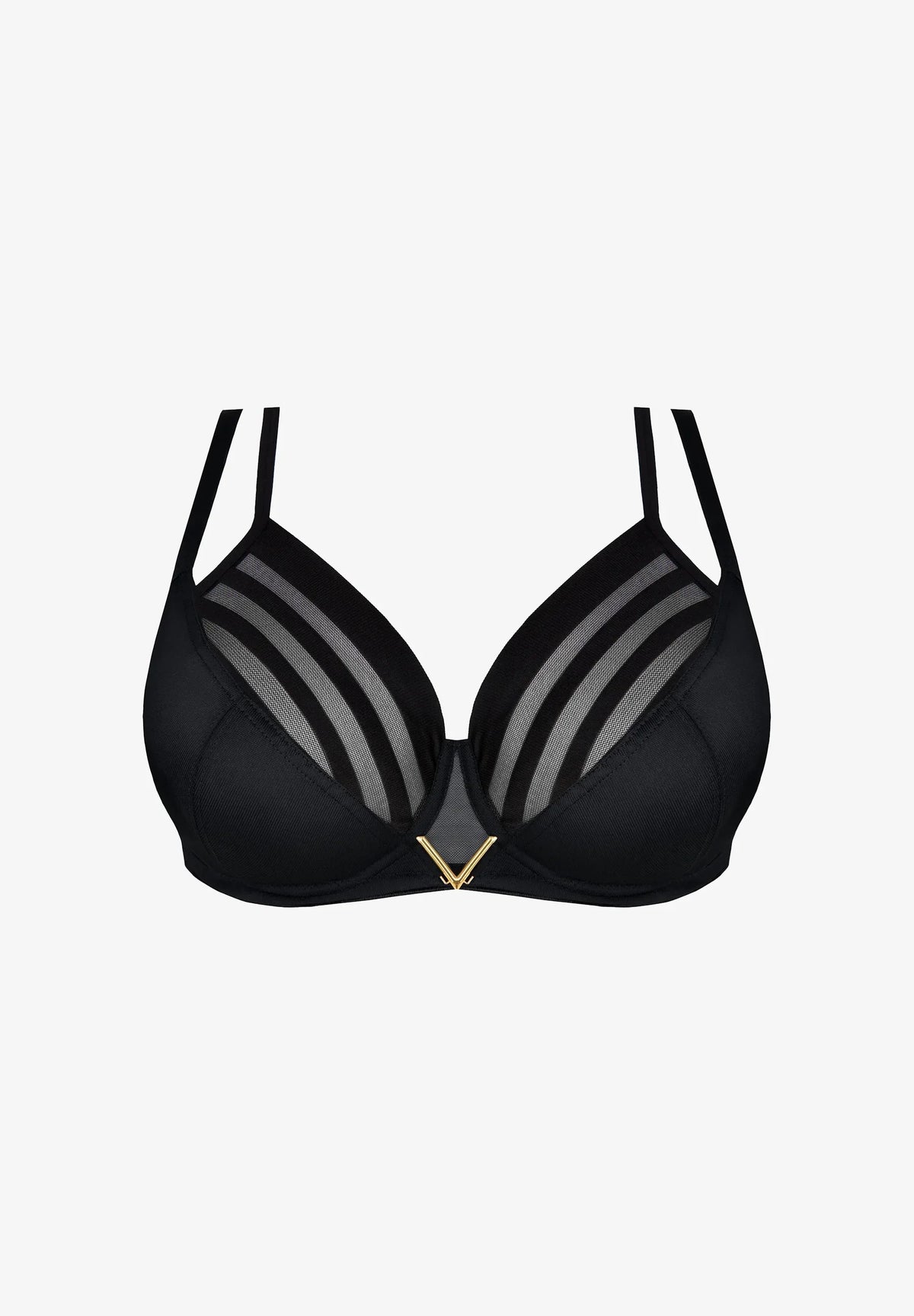 Yoko - k810 - nero - reggiseno soft con ferretto