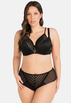 Yoko - k810 - nero - reggiseno soft con ferretto