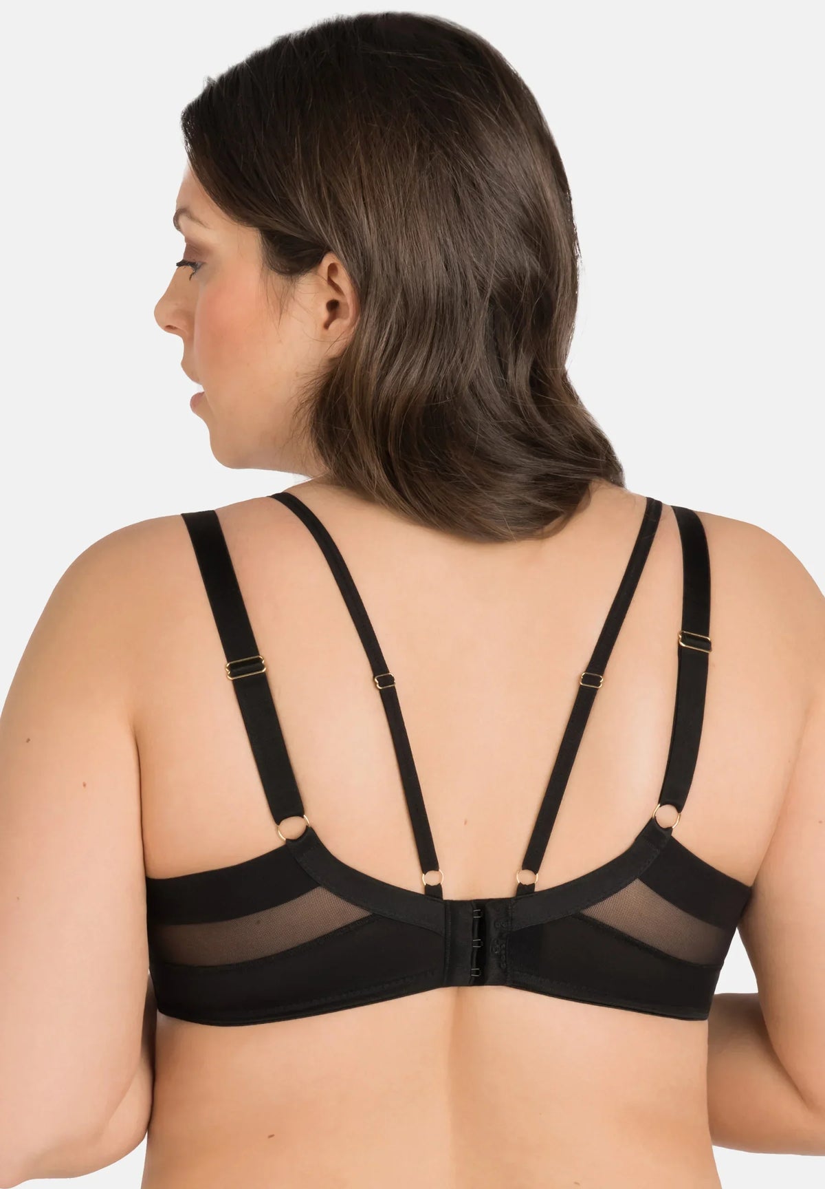 Yoko - k810 - nero - reggiseno soft con ferretto