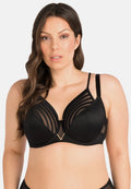 Yoko - k810 - nero - reggiseno soft con ferretto