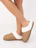 Sanna - pantofole da donna effetto suede con interno