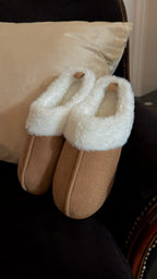 Sanna - pantofole da donna effetto suede con interno