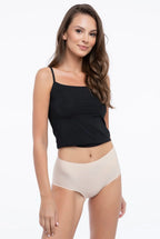 (simple classic maxi) slip vita alta da donna in microfibra