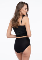 (simple classic maxi) slip vita alta da donna in microfibra