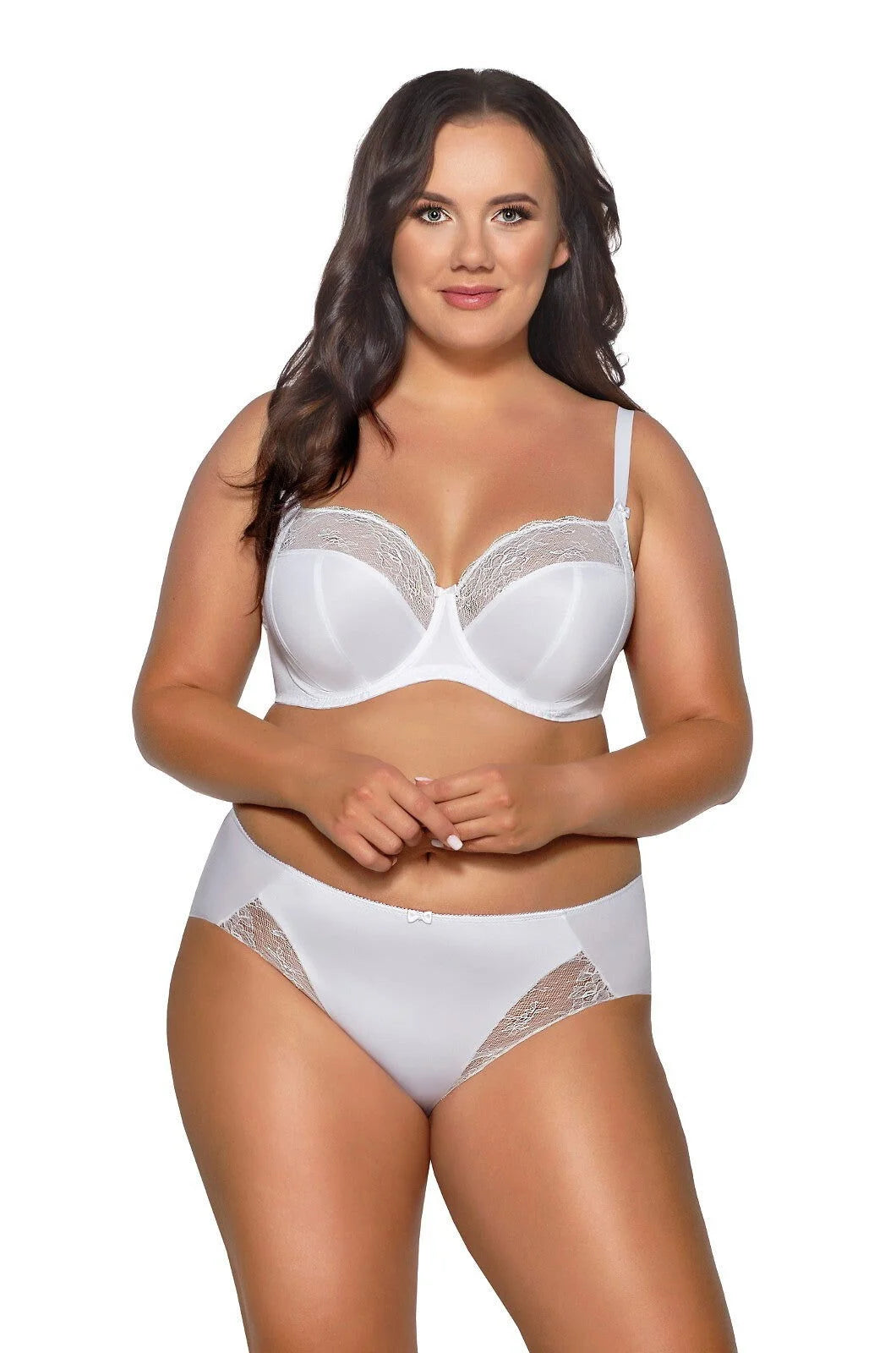 Slip brasiliano donna in microfibra e pizzo - azalea