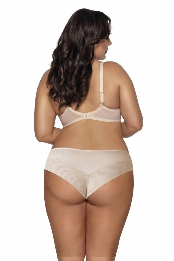 Slip brasiliano da donna in microfibra e pizzo - odette