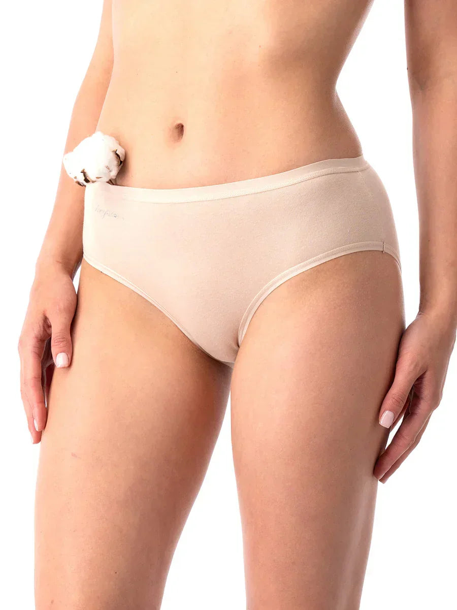 Lpc 010 - slip classico midi in cotone - confezione da 2