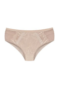 Slip da donna alti in pizzo - monaco - beige