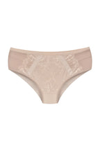 Slip da donna alti in pizzo - monaco - beige