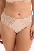 Slip da donna brasiliano in pizzo - isla jessia - beige