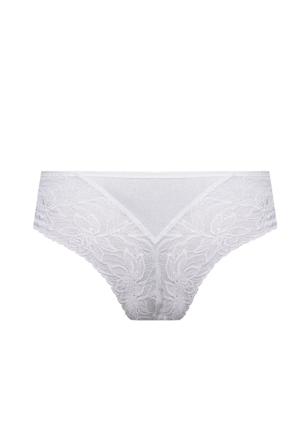 Slip da donna brasiliano in pizzo - laura - bianco