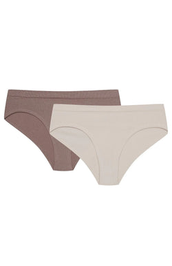 Slip da donna in microfibra a costine - rib - bait - pack 2