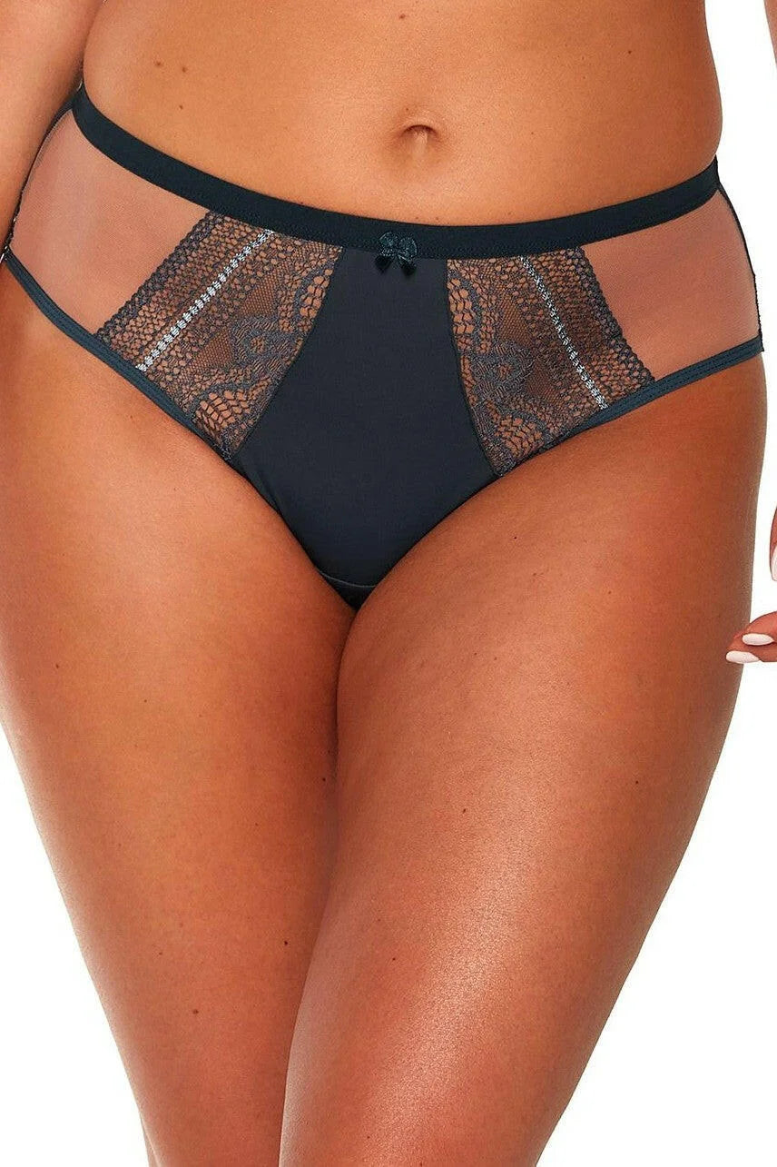 Slip donna in pizzo e tulle - lena