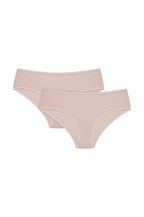 Slip da donna in viscosa - blue - pack 2 pezzi