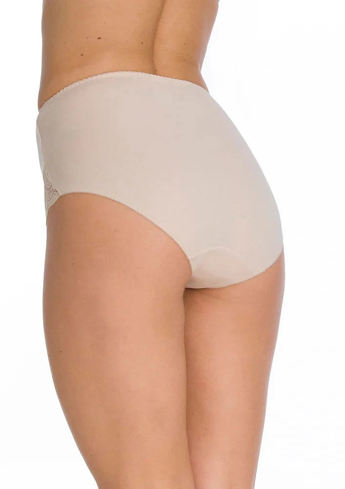 Lpf 111 - slip da donna vita alta in cotone con girogamba