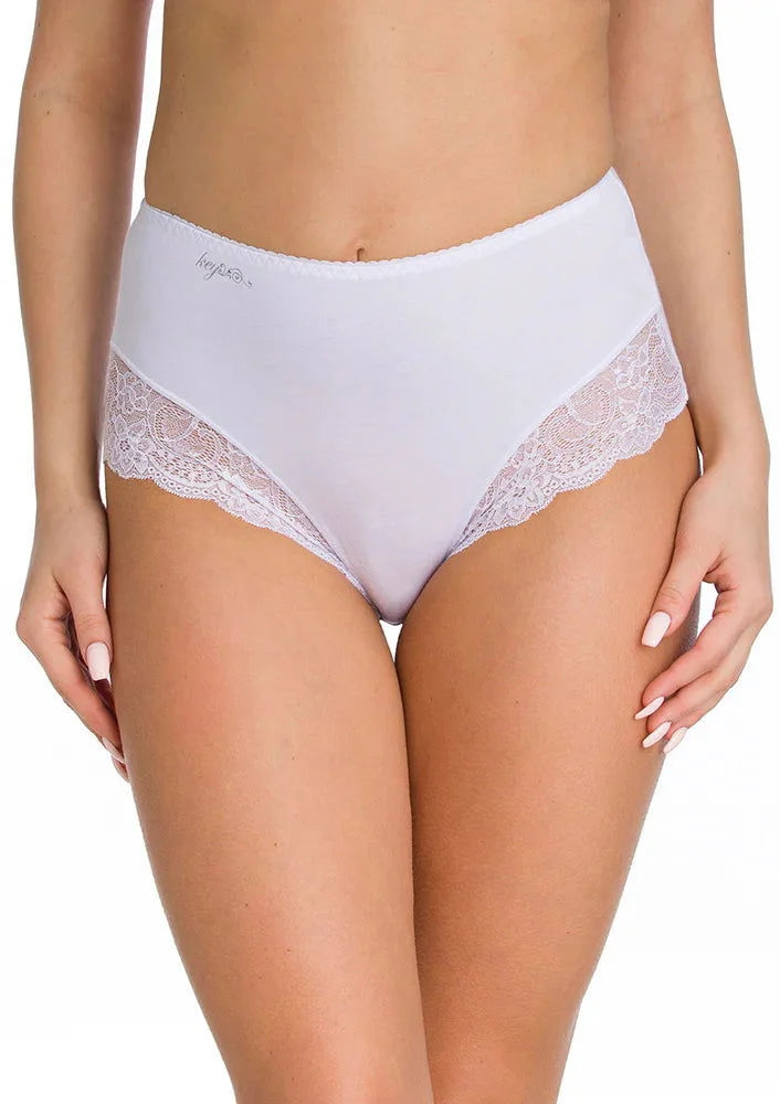 Lpf 111 - slip da donna vita alta in cotone con girogamba