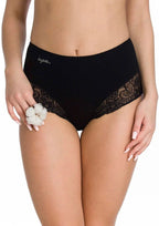 Lpf 111 - slip da donna vita alta in cotone con girogamba
