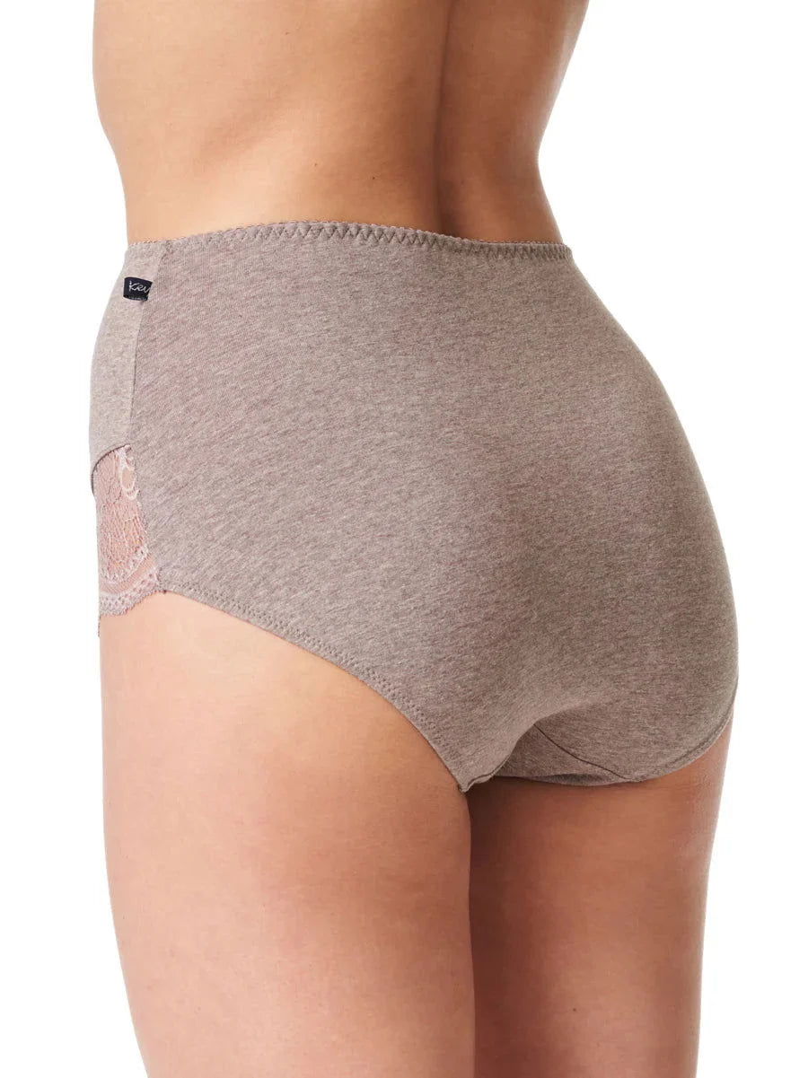 Lpf 111 - slip da donna vita alta in cotone con girogamba