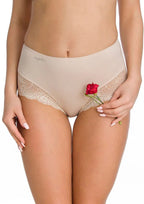 Lpf 111 - slip da donna vita alta in cotone con girogamba
