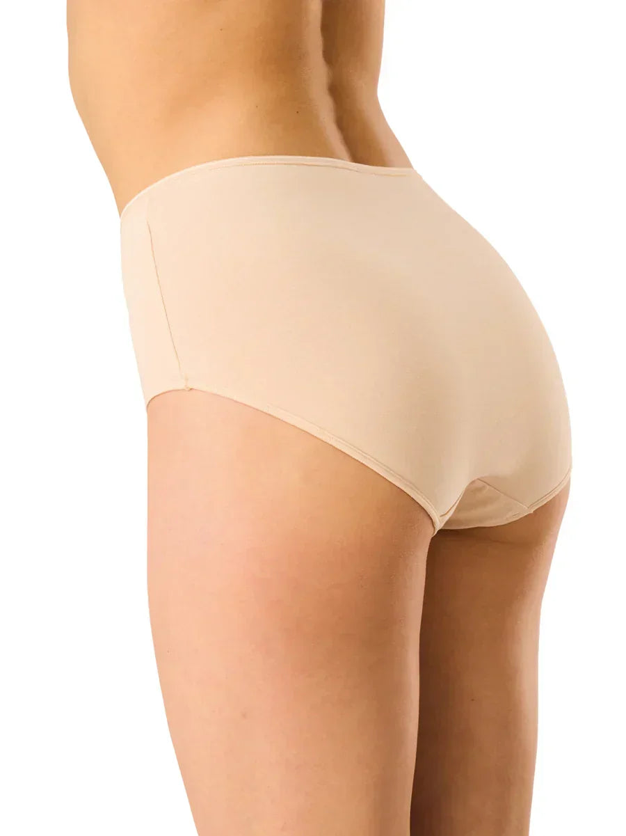 Lpf 185 - slip maxi a vita alta in cotone elasticizzato