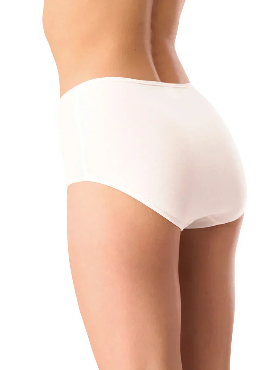 Lpf 185 - slip maxi a vita alta in cotone elasticizzato