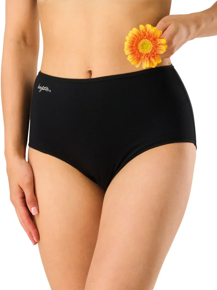 Lpf 185 - slip maxi a vita alta in cotone elasticizzato