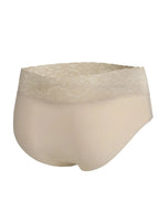 (hipster panty) slip senza cuciture ultrapiatti con pizzo