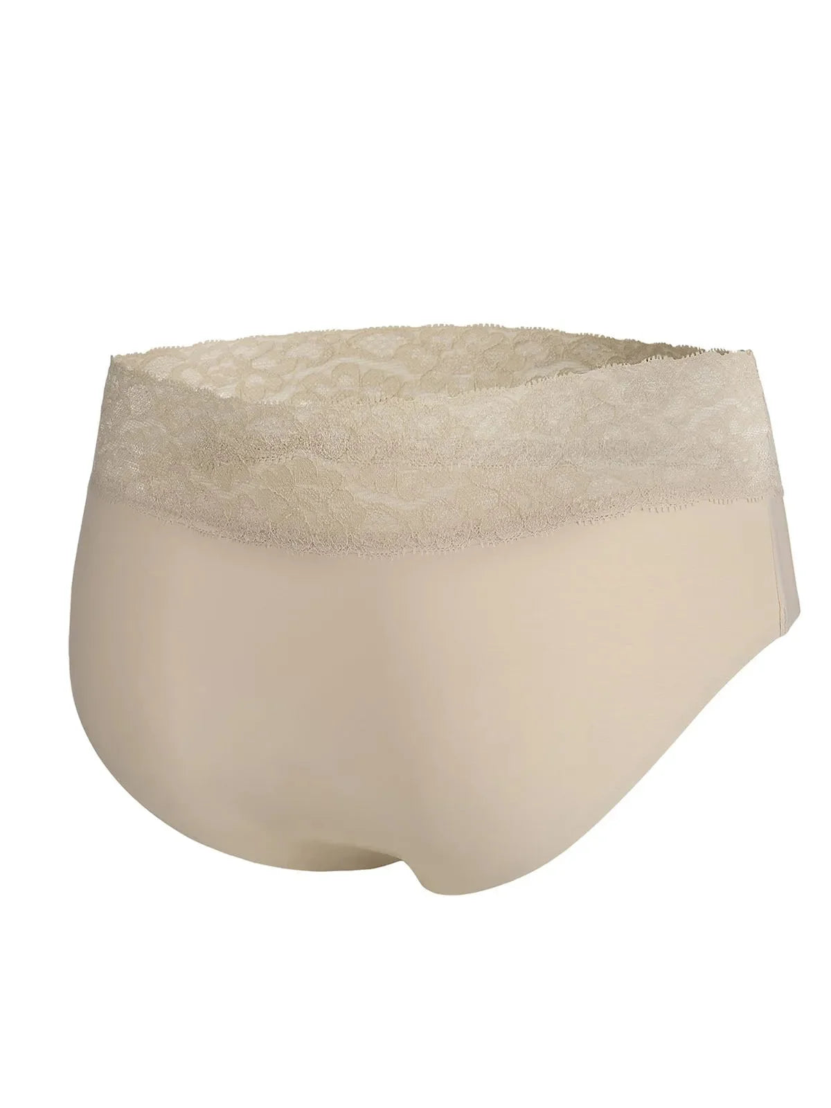 (hipster panty) slip senza cuciture ultrapiatti con pizzo