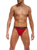 Slip tanga da uomo in cotone elasticizzato - high emotion