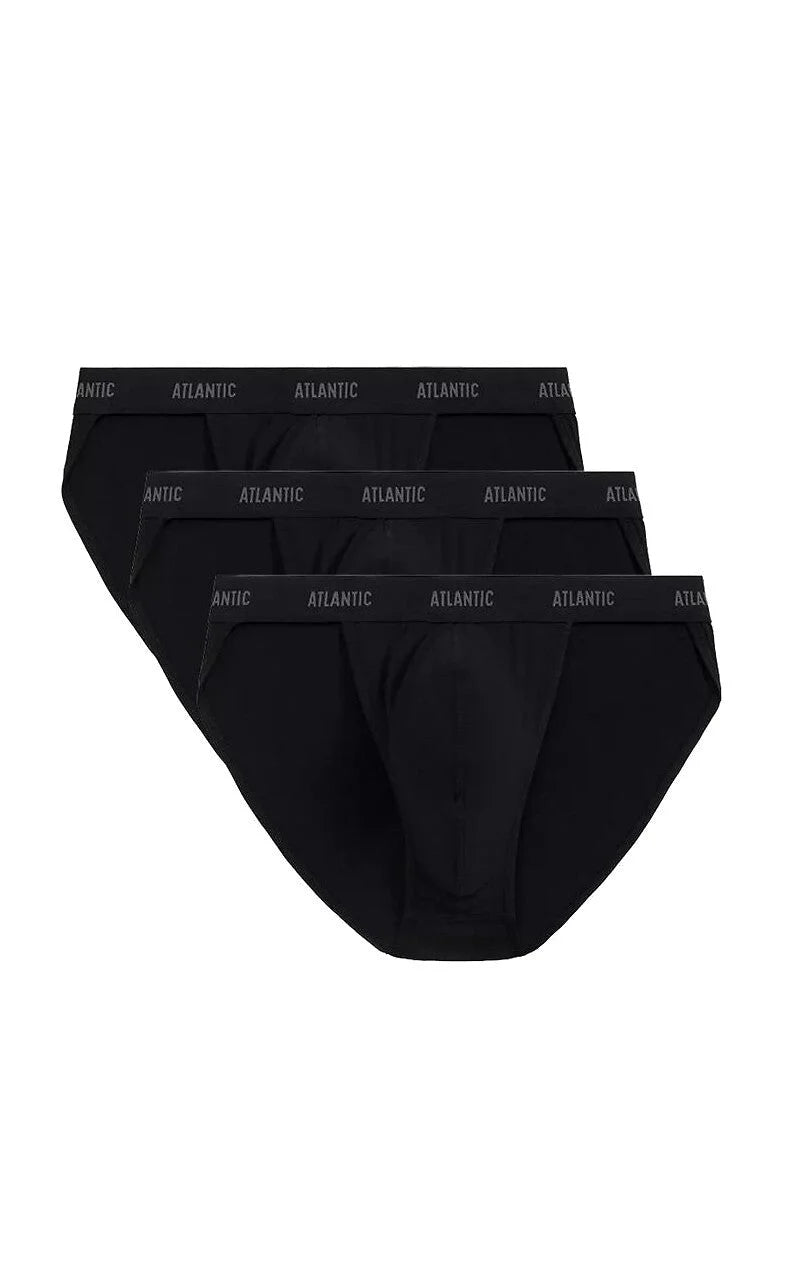 3bmp-1582 - slip tanga da uomo in cotone elasticizzato