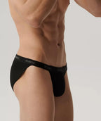 3bmp-1582 - slip tanga da uomo in cotone elasticizzato