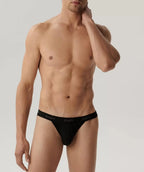 3bmp-1582 - slip tanga da uomo in cotone elasticizzato