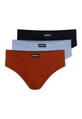 Slip da uomo in 100% cotone - pack 3 pezzi - 1446 k668