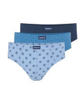 Slip da uomo in 100% cotone - pack 3 pezzi - 1446 k692