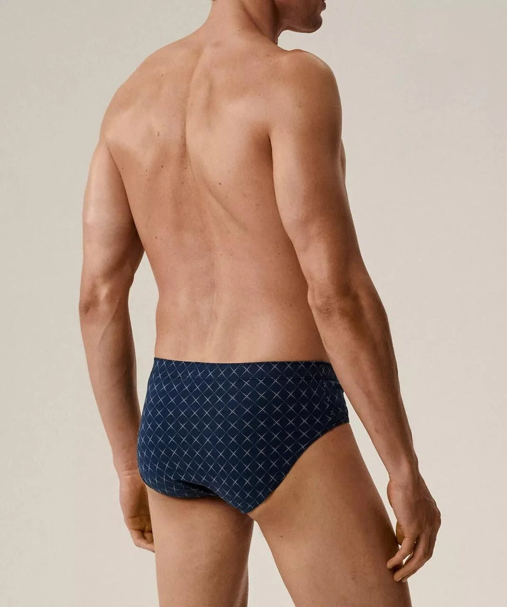 3mp-205 - slip uomo a fianco largo in cotone - confezione