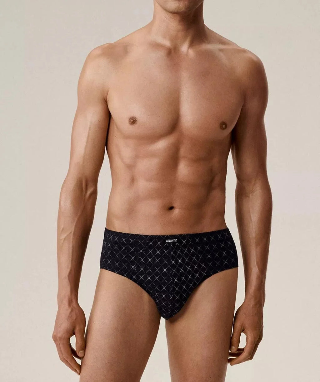 3mp-205 - slip uomo a fianco largo in cotone - confezione